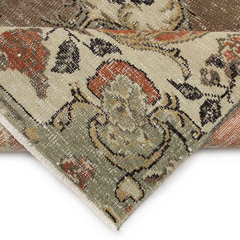 El Dokuma Vintage Halı - 151 cm x 275 cm - K0082960