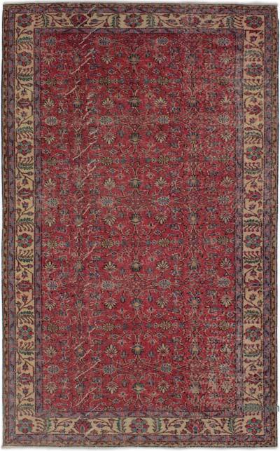 El Dokuma Vintage Halı - 160 cm x 263 cm