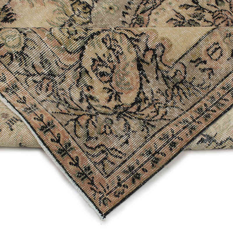 Vintage Turkish Hand-Knotted Rug - 5' 6" x 8' 8" (66" x 104") - K0082962