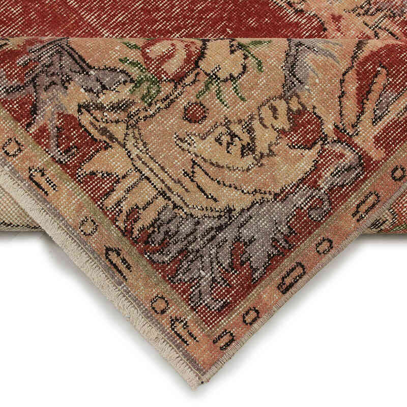 Alfombra Vintage Turca Anudada a Mano - 165 cm x 267 cm - K0082964