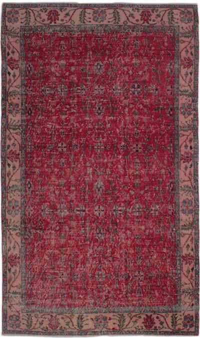 Vintage Turkish Hand-Knotted Rug - 4' 8" x 7' 10" (56" x 94")