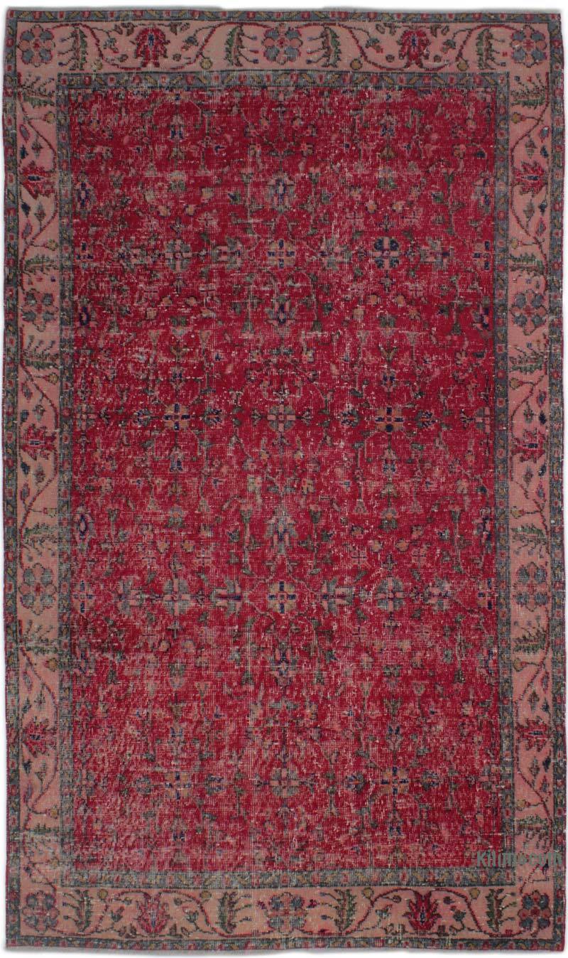 Vintage Turkish Hand-Knotted Rug - 4' 8" x 7' 10" (56" x 94") - K0082967