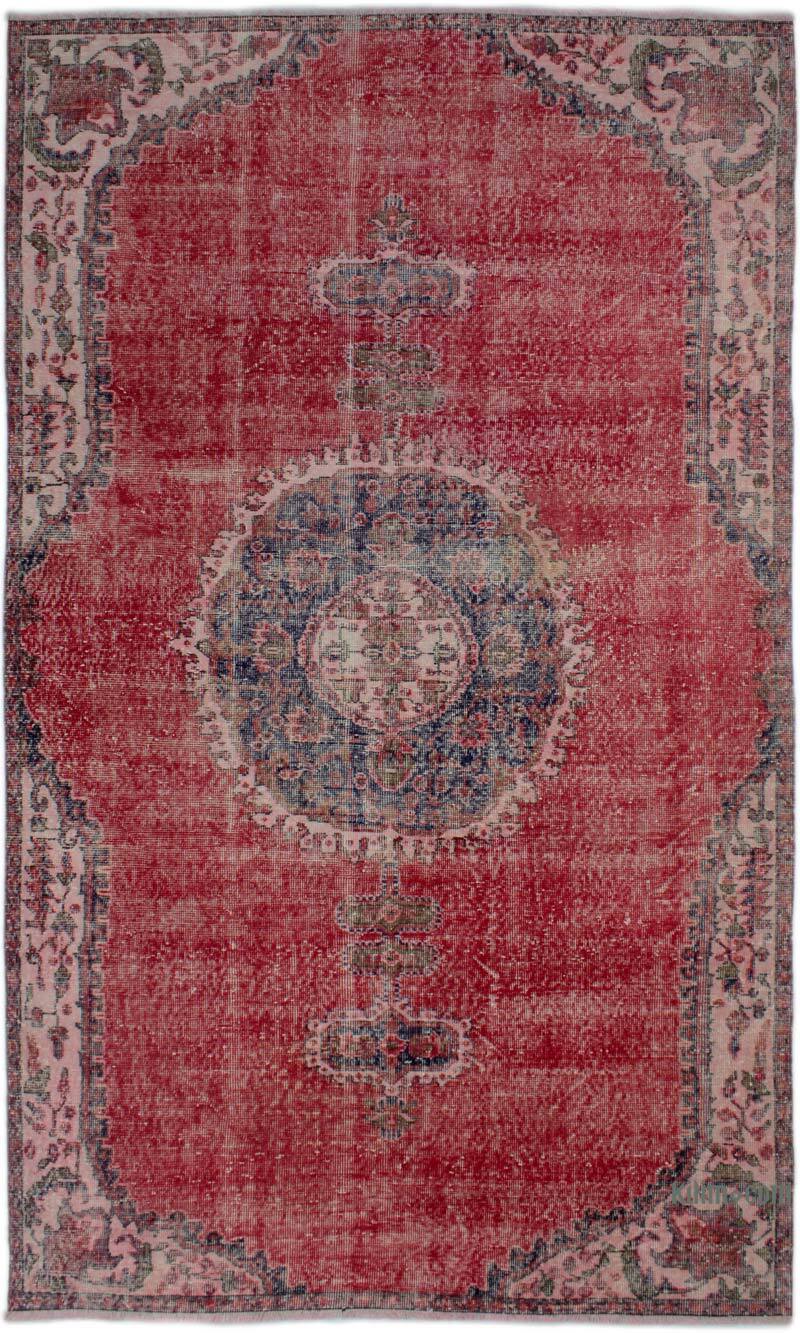 Alfombra Vintage Turca Anudada a Mano - 169 cm x 285 cm - K0082968