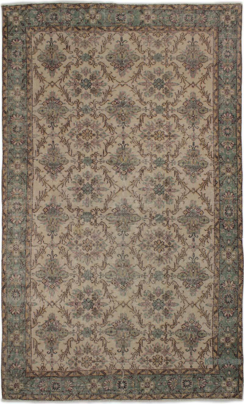 El Dokuma Vintage Halı - 170 cm x 282 cm - K0082969