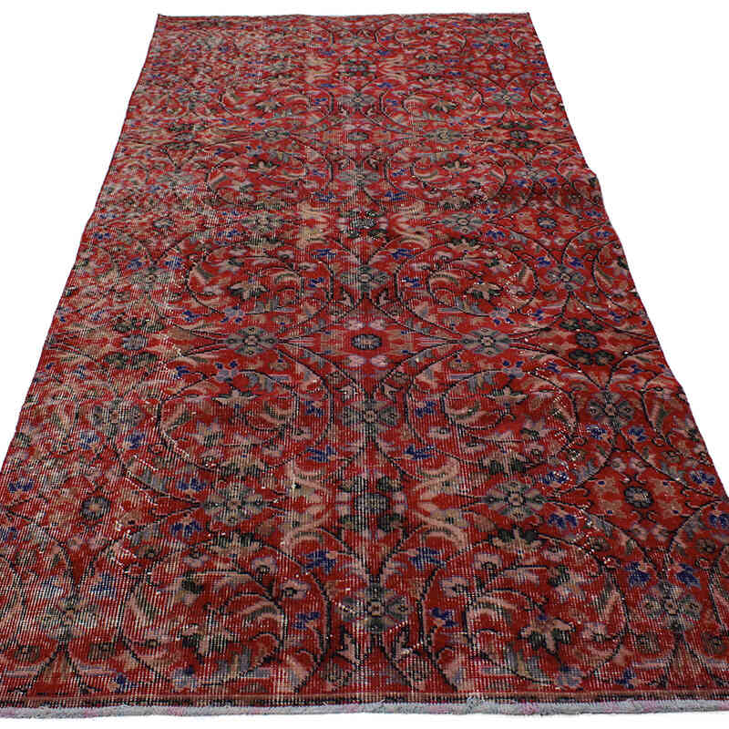 Vintage Turkish Hand-Knotted Rug - 3' 9" x 7' 7" (45" x 91") - K0082970