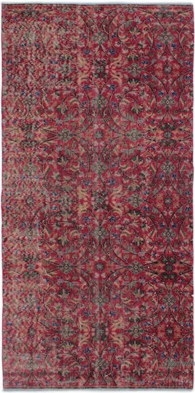El Dokuma Vintage Halı - 115 cm x 232 cm