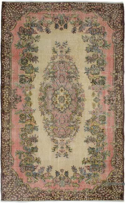 Alfombra Vintage Turca Anudada a Mano - 170 cm x 286 cm