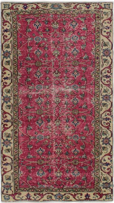 Vintage Turkish Hand-Knotted Rug - 3' 7" x 6' 6" (43" x 78")