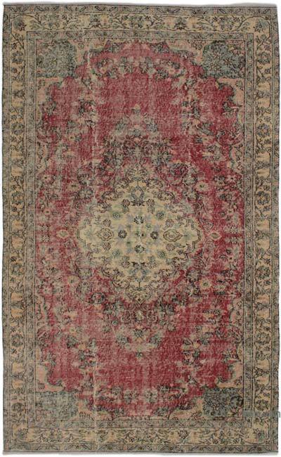 El Dokuma Vintage Halı - 166 cm x 276 cm