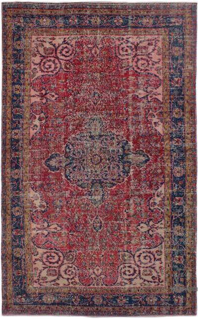 El Dokuma Vintage Halı - 164 cm x 271 cm