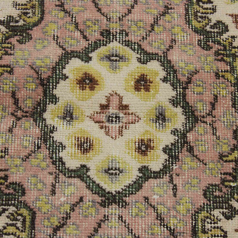 El Dokuma Vintage Halı - 116 cm x 194 cm - K0082985