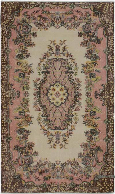 Vintage Turkish Hand-Knotted Rug - 3' 10" x 6' 4" (46" x 76")