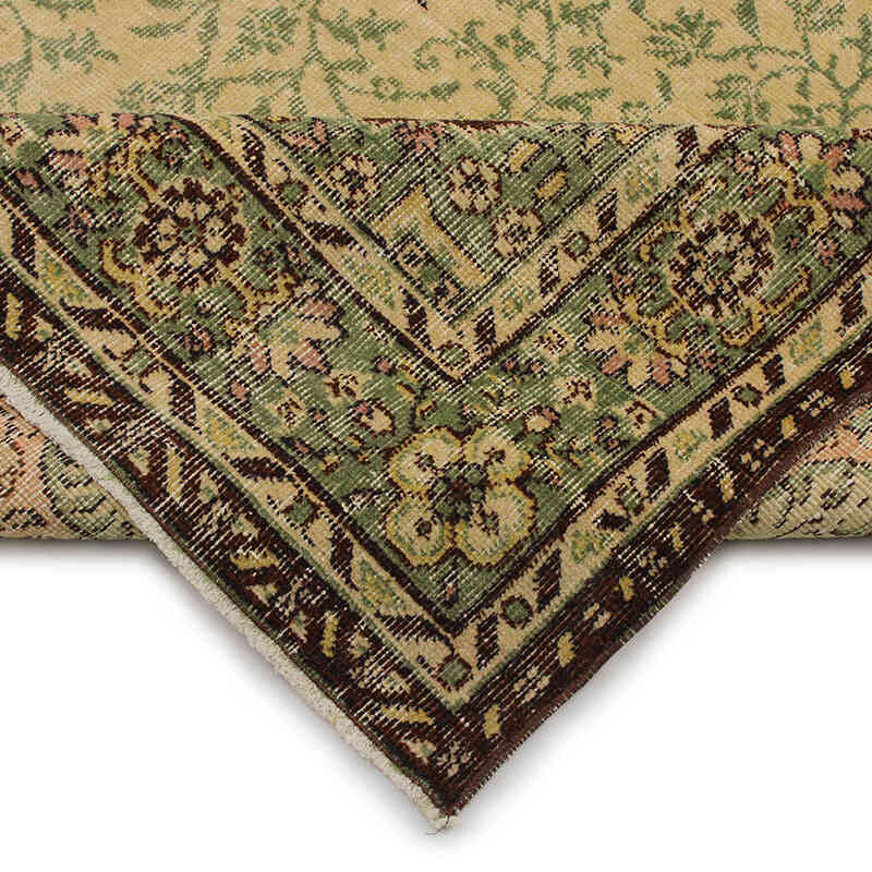 El Dokuma Vintage Halı - 192 cm x 282 cm - K0082989