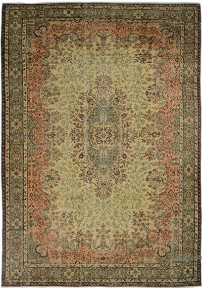El Dokuma Vintage Halı - 192 cm x 282 cm