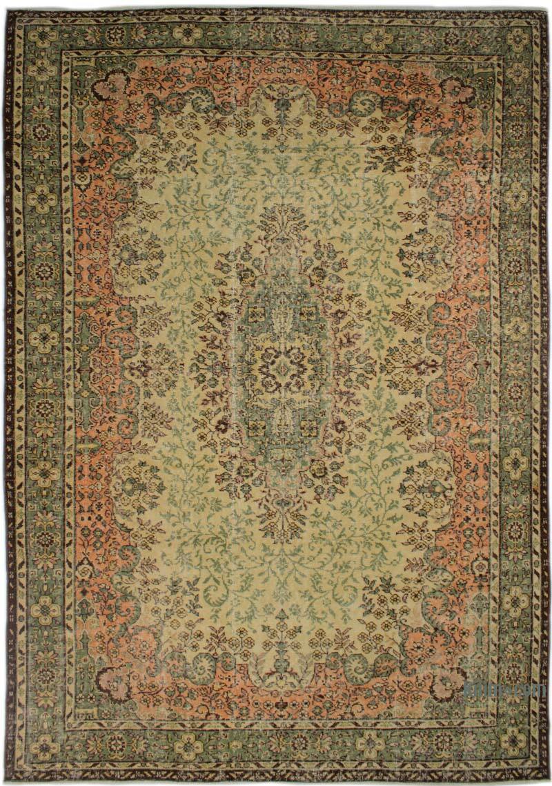 El Dokuma Vintage Halı - 192 cm x 282 cm - K0082989