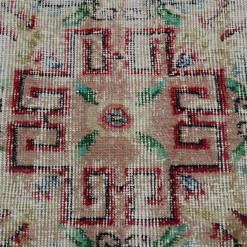 Alfombra Vintage Turca Anudada a Mano - 154 cm x 266 cm - K0082991