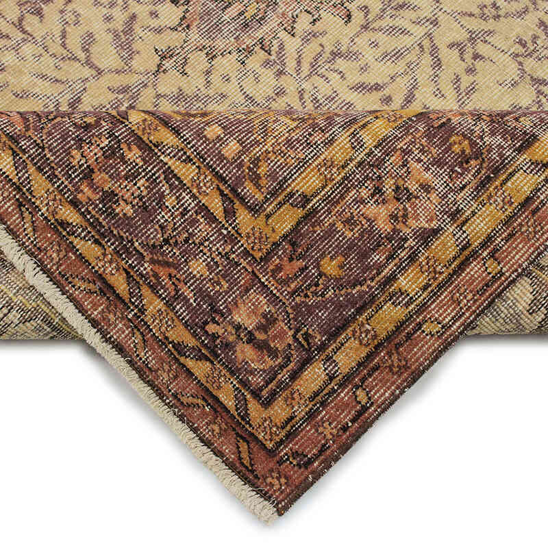 Alfombra Vintage Turca Anudada a Mano - 170 cm x 280 cm - K0082993