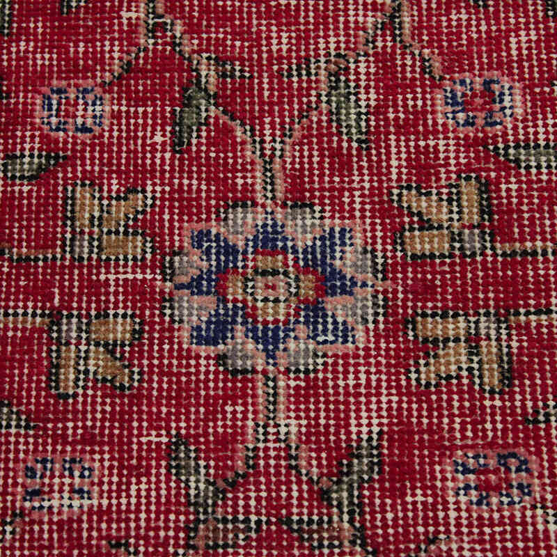 Alfombra Vintage Turca Anudada a Mano - 195 cm x 304 cm - K0082994