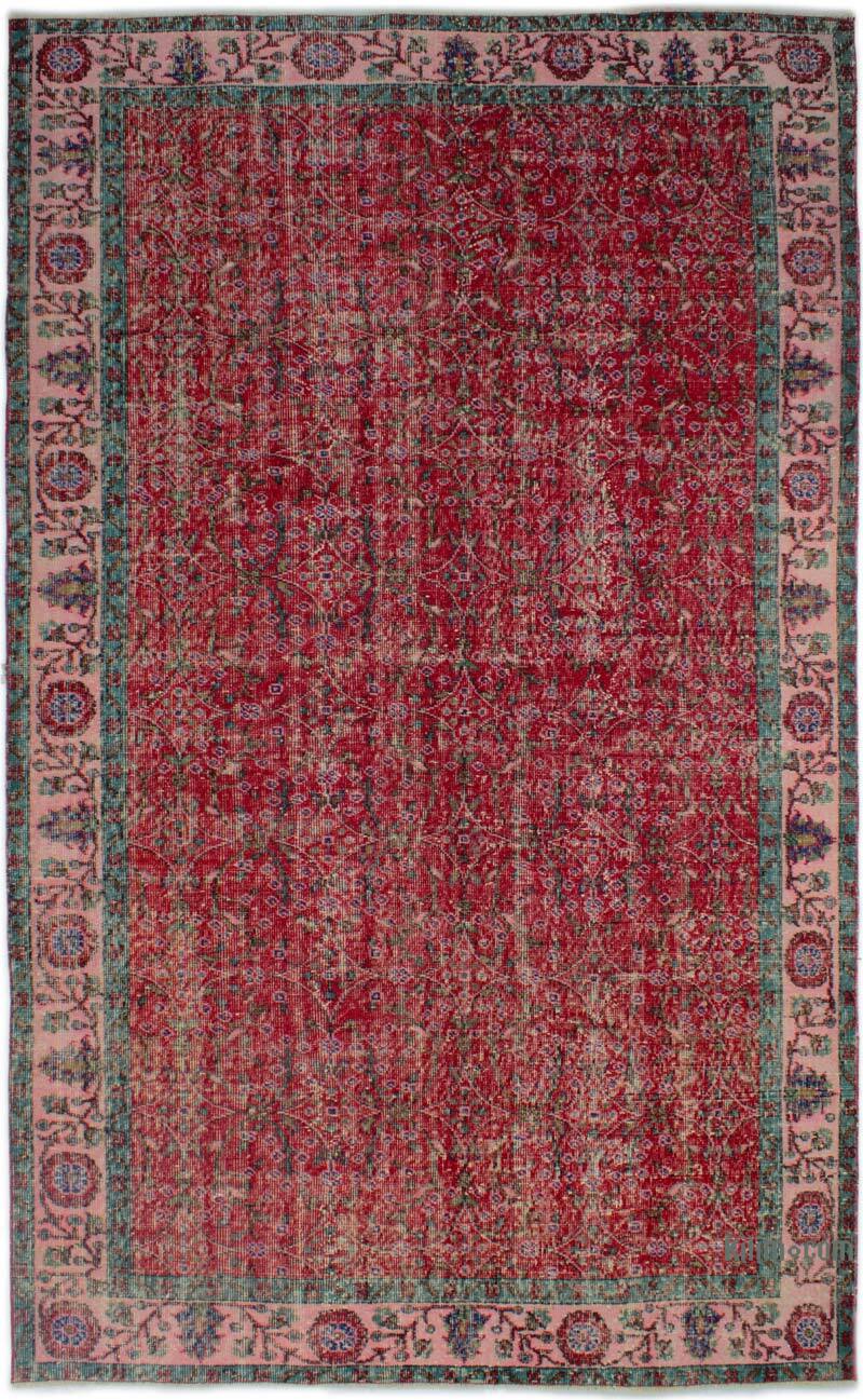El Dokuma Vintage Halı - 168 cm x 281 cm - K0082999