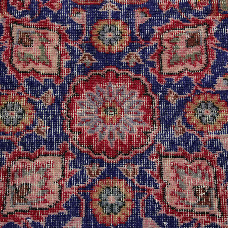 Alfombra Vintage Turca Anudada a Mano - 188 cm x 293 cm - K0083004