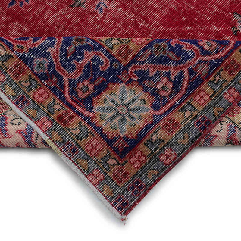 Alfombra Vintage Turca Anudada a Mano - 188 cm x 293 cm - K0083004