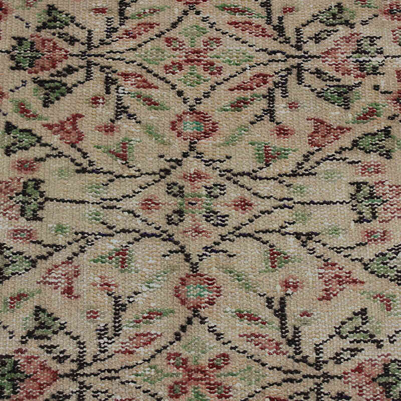 El Dokuma Vintage Halı - 190 cm x 282 cm - K0083005
