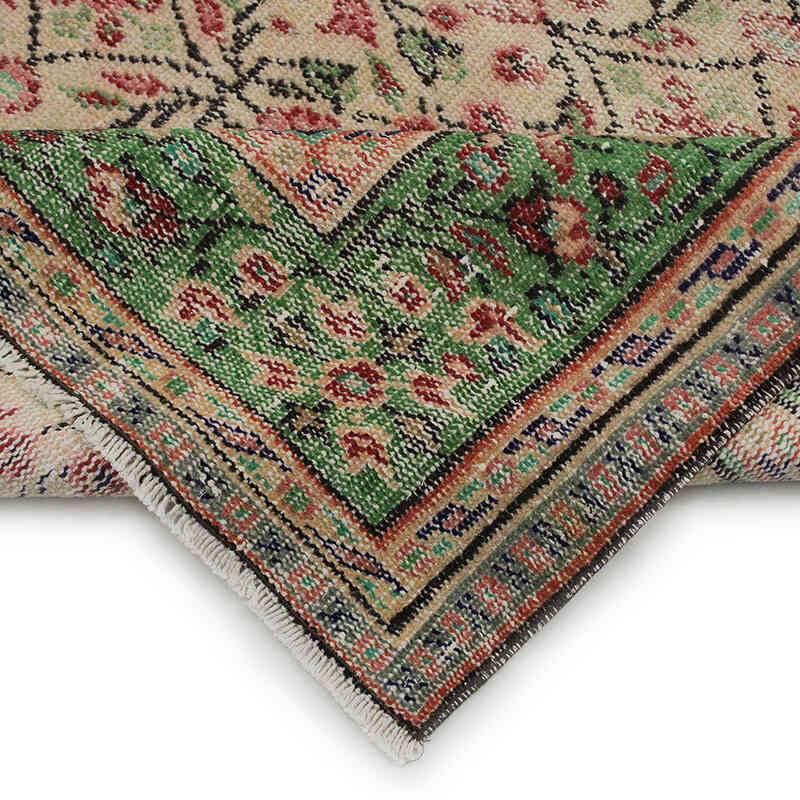 El Dokuma Vintage Halı - 190 cm x 282 cm - K0083005