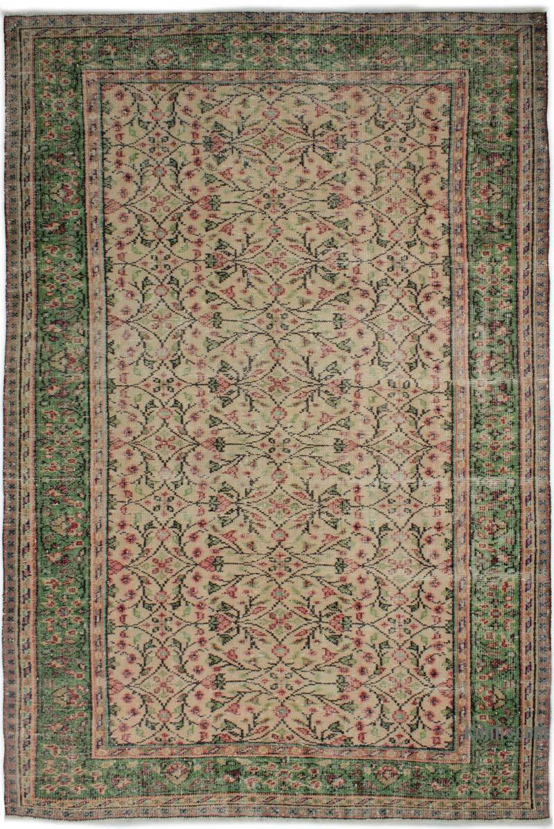 El Dokuma Vintage Halı - 190 cm x 282 cm - K0083005