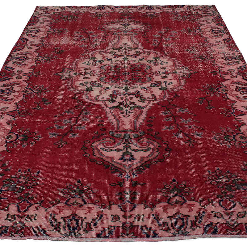 El Dokuma Vintage Halı - 171 cm x 275 cm - K0083006