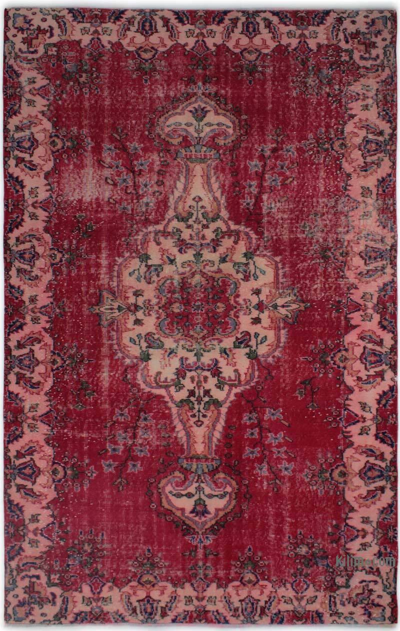 El Dokuma Vintage Halı - 171 cm x 275 cm - K0083006