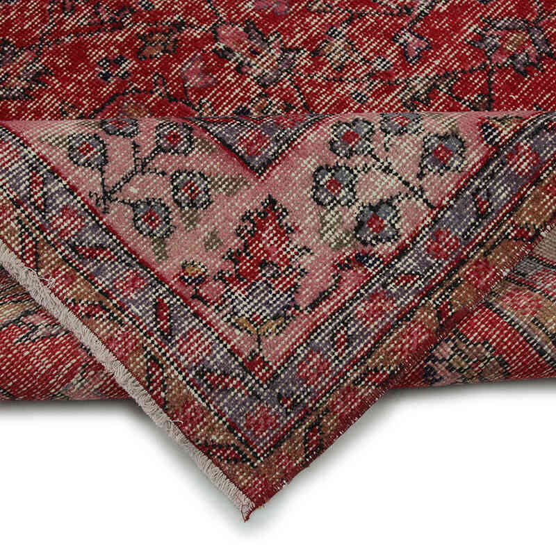 El Dokuma Vintage Halı - 168 cm x 258 cm - K0083007