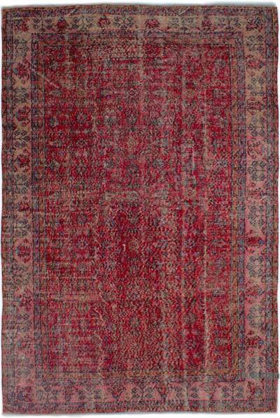 Vintage Turkish Hand-Knotted Rug - 5' 6" x 8' 6" (66" x 102")