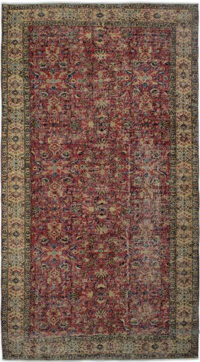 El Dokuma Vintage Halı - 166 cm x 303 cm