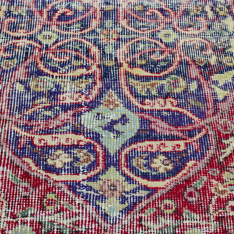 Alfombra Vintage Turca Anudada a Mano - 174 cm x 274 cm - K0083009