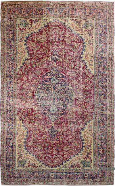 Alfombra Vintage Turca Anudada a Mano - 174 cm x 274 cm