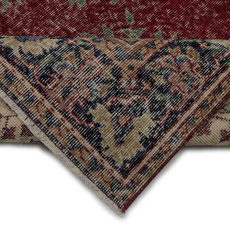Vintage Turkish Hand-Knotted Rug - 5' 2" x 8' 6" (62" x 102") - K0083010