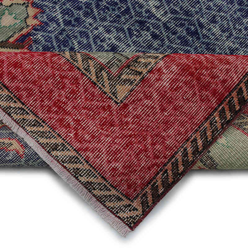 Alfombra Vintage Turca Anudada a Mano - 185 cm x 280 cm - K0083013