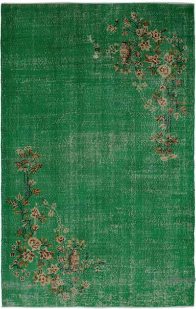 El Dokuma Vintage Halı - 164 cm x 262 cm