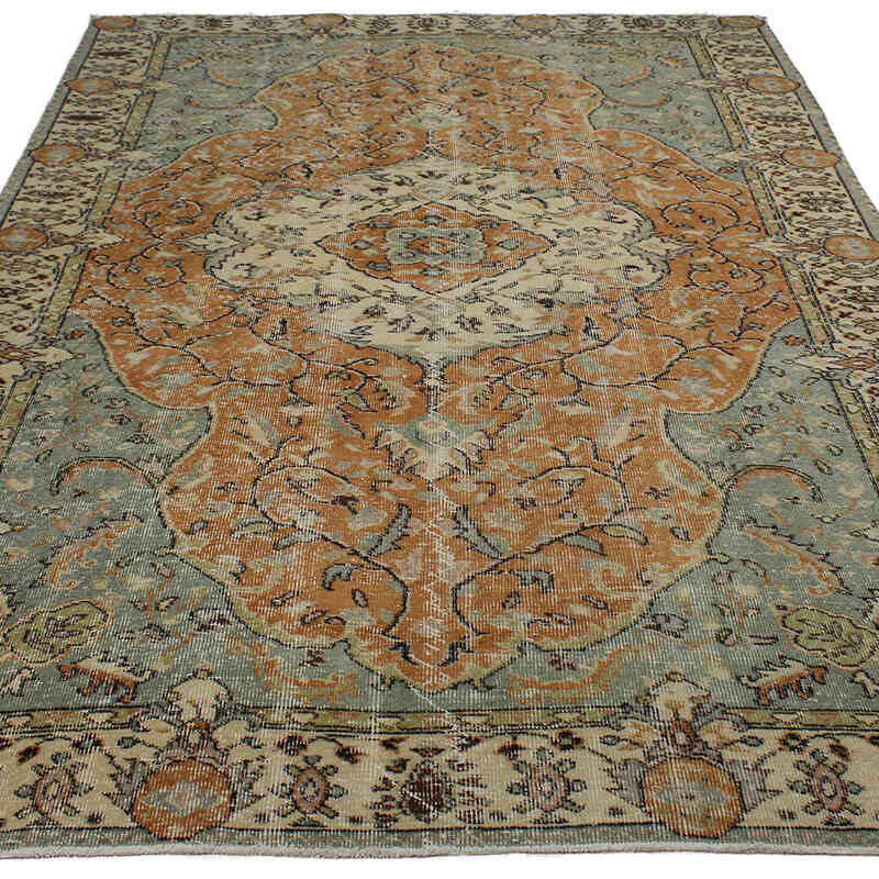 El Dokuma Vintage Halı - 184 cm x 287 cm - K0083017