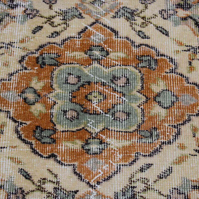 El Dokuma Vintage Halı - 184 cm x 287 cm - K0083017