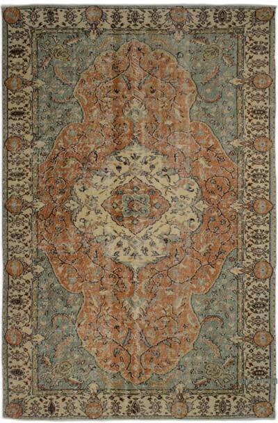 Alfombra Vintage Turca Anudada a Mano - 184 cm x 287 cm