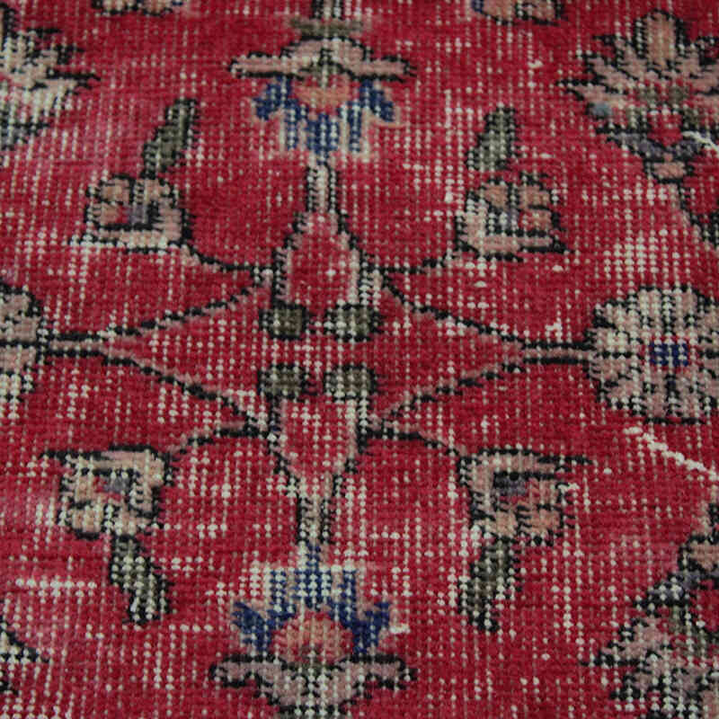 Vintage Turkish Hand-Knotted Rug - 5' 7" x 9'  (67" x 108") - K0083019