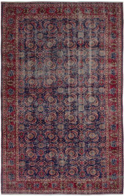 Alfombra Vintage Turca Anudada a Mano - 171 cm x 272 cm