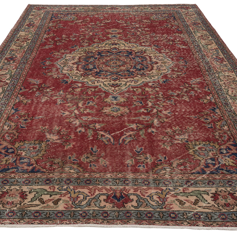 El Dokuma Vintage Halı - 170 cm x 291 cm - K0083021