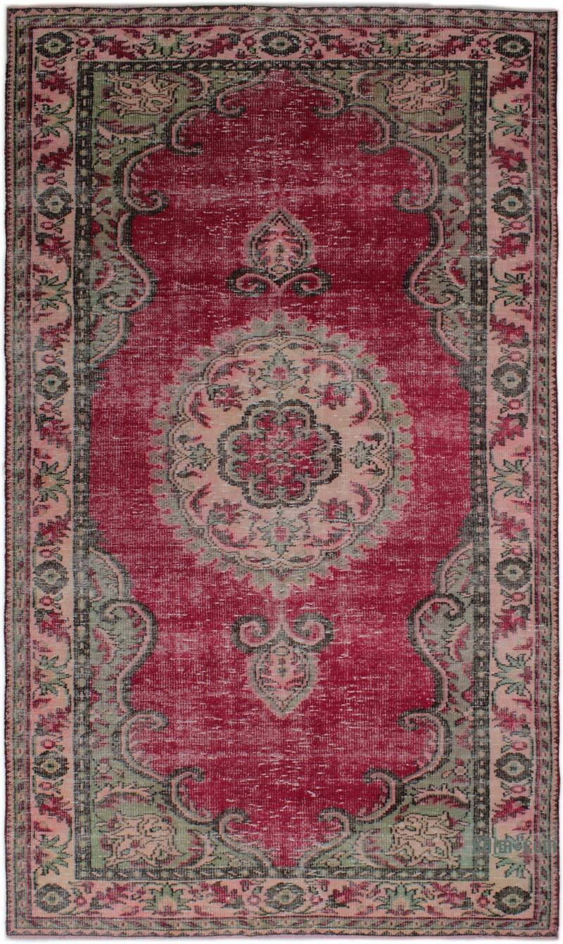El Dokuma Vintage Halı - 156 cm x 268 cm - K0083022