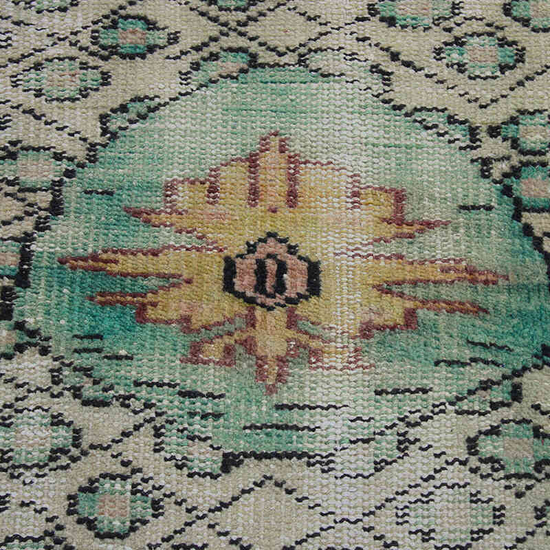 Alfombra Vintage Turca Anudada a Mano - 152 cm x 256 cm - K0083027
