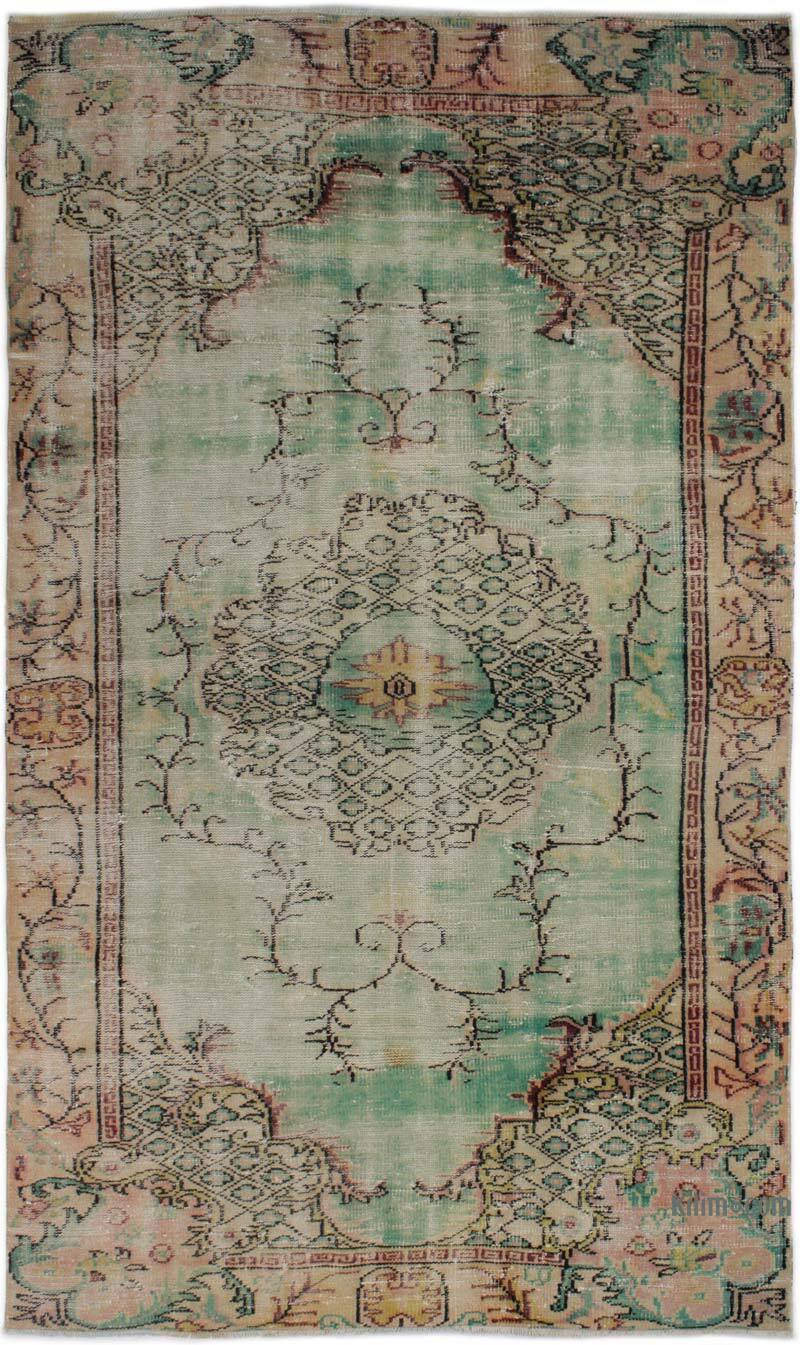 Alfombra Vintage Turca Anudada a Mano - 152 cm x 256 cm - K0083027