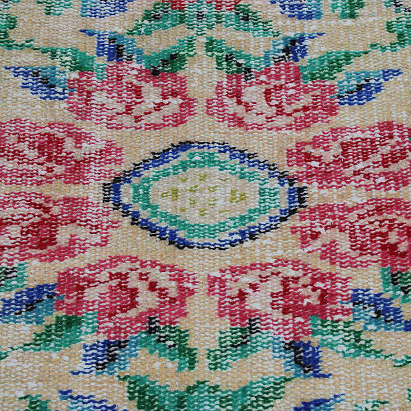 Alfombra Vintage Turca Anudada a Mano - 152 cm x 238 cm - K0083028