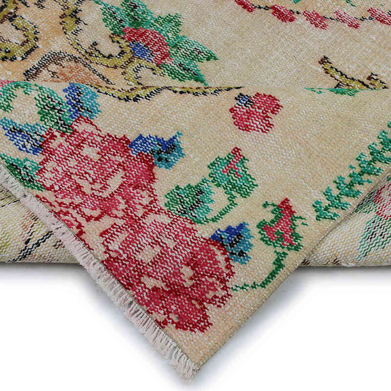 Alfombra Vintage Turca Anudada a Mano - 152 cm x 238 cm - K0083028