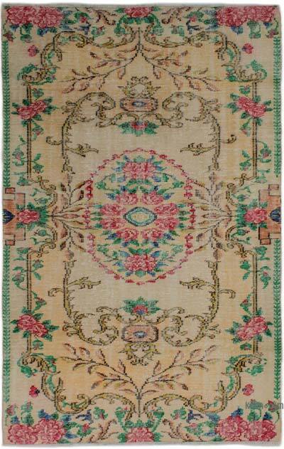 El Dokuma Vintage Halı - 152 cm x 238 cm